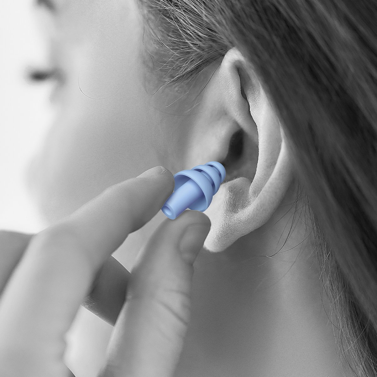 Shush Acoustic Earplugs  For Music Festivals, Concerts and Parties